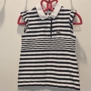 Lacoste sleeveless tops for 5 yr old girl